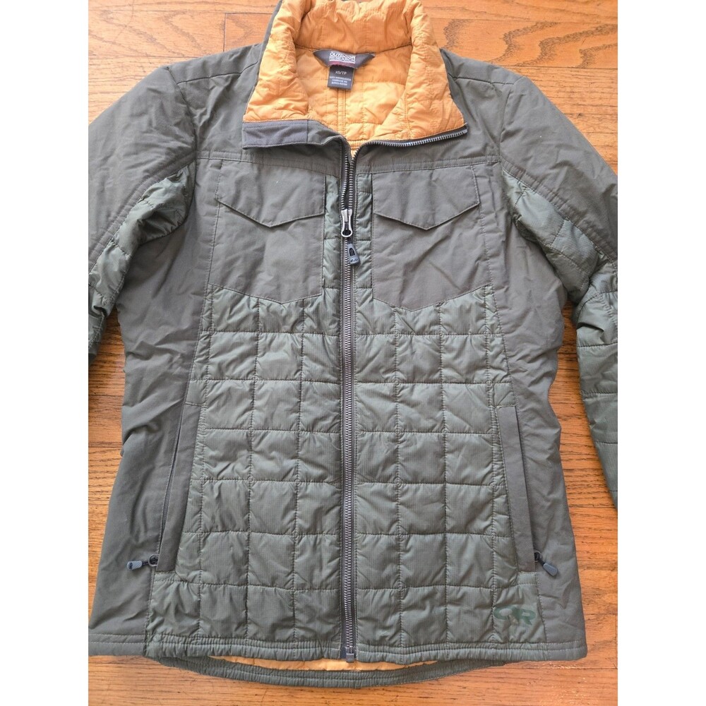 Outdoor Research Jacket Womens Green Prologue Refuge Quilted Insulated Size XS - Picture 4 of 9